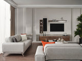 Whiteline Modern Living Bursa Sofa Bed SO1755F-LGRY