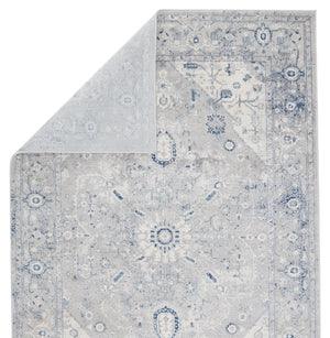 Jaipur Living Solace Collection SOC02 Dianella 56% Polypropylene 44% Shrink Polyester Machine Made Updated Traditional Medallion Rug RUG150995