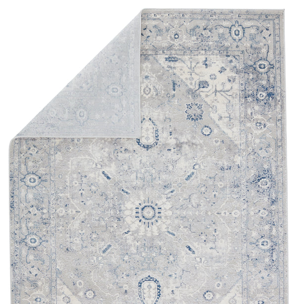 Jaipur Living Solace Collection SOC02 Dianella 56% Polypropylene 44% Shrink Polyester Machine Made Updated Traditional Medallion Rug RUG150995
