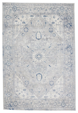 Jaipur Living Solace Collection SOC02 Dianella 56% Polypropylene 44% Shrink Polyester Machine Made Updated Traditional Medallion Rug RUG150995