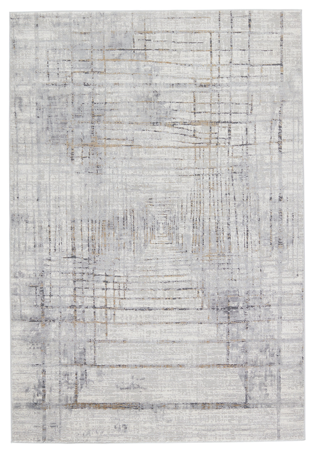 Jaipur Living Solace Collection SOC05 Toril 57% Polypropylene 43% Shrink Polyester Machine Made Modern Abstract Rug RUG151007