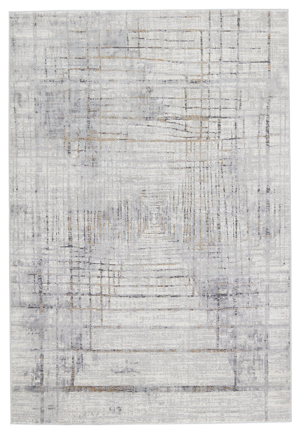 Jaipur Living Solace Collection SOC05 Toril 57% Polypropylene 43% Shrink Polyester Machine Made Modern Abstract Rug RUG151007