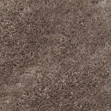 Chandra Rugs Sofie 100% Polyester Hand-Woven Contemporary Shag Rug Taupe 9' x 13'