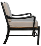 Noir Kevin Chair with Rattan SOF204HB