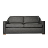 Nativa Interiors Ashley with Premium Memory Foam Mattress Solid + Manufactured Wood / Revolution Performance Fabrics® Commercial Grade Sleeper Sofa  Charcoal 80.00"W x 36.75"D x 34.00"H