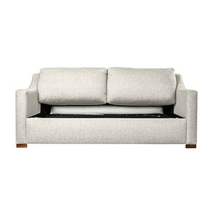 Nativa Interiors Ashley with Premium Gel Infused Foam Mattress Solid + Manufactured Wood / Revolution Performance Fabrics® Commercial Grade Sleeper Sofa  Grey 80.00"W x 36.75"D x 34.00"H