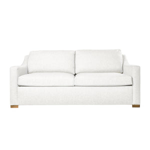 Nativa Interiors Ashley White with Premium Gel Infused Foam Mattress Solid + Manufactured Wood / Revolution Performance Fabrics® Commercial Grade Sleeper Sofa  Off White 80.00"W x 36.75"D x 34.00"H