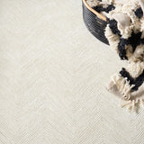 Soho 175 Hand Tufted 45% Viscose, 35% Wool, 20% Cotton Contemporary Rug Ivory / Beige 45% Viscose, 35% Wool, 20% Cotton SOH175A-5