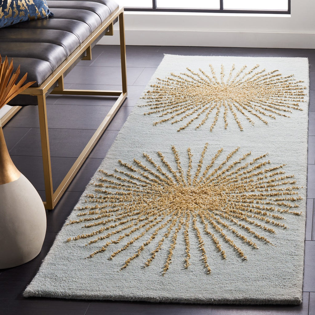 Safavieh Soho 655 Hand Tufted Wool/Viscose/and Cotton with Latex Rug SOH655J-8