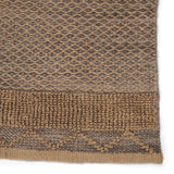 Jaipur Living Curran Natural Border Gray/ Tan Area Rug (10'X14')