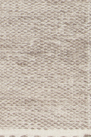 Chandra Rugs Sonnet 100% Wool Hand-Woven Flatweave Rug Grey/White 9' x 13'