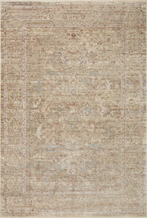 Loloi Loloi Sonnet SNN-04 Traditional Power Loomed Rug Moss / Natural 11'-6" x 15'