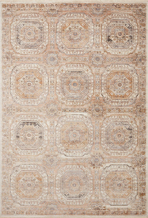 Loloi Loloi Sonnet SNN-06 Traditional Power Loomed Rug Apricot / Multi 11'-6" x 15'