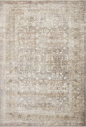 Loloi Loloi Sonnet SNN-08 Traditional Power Loomed Rug Grey / Sage 11'-6" x 15'