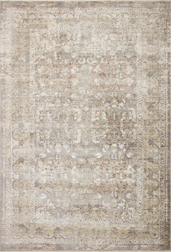 Loloi Loloi Sonnet SNN-08 Traditional Power Loomed Rug Grey / Sage 11'-6" x 15'