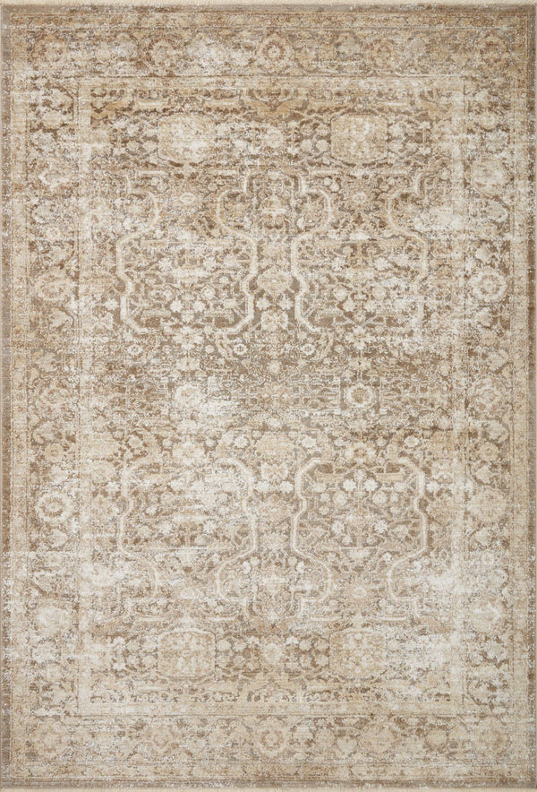 Loloi Loloi Sonnet SNN-09 Traditional Power Loomed Rug Mocha / Tan 11'-6" x 15'
