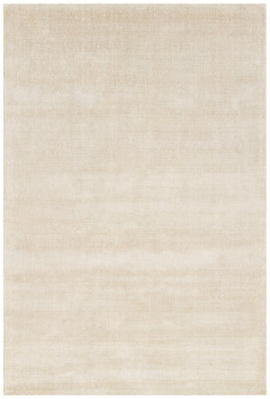 Chandra Rugs Sopris 100% Art Silk Hand-Woven Contemporary Rug Ivory 9' x 13'