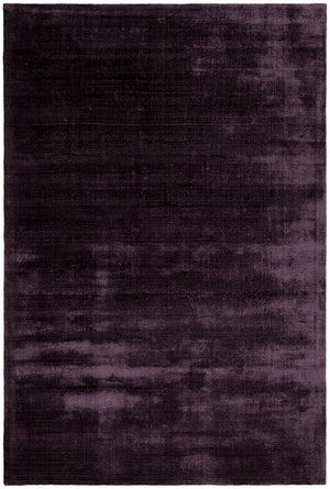 Chandra Rugs Sopris 100% Art Silk Hand-Woven Contemporary Rug Purple 9' x 13'