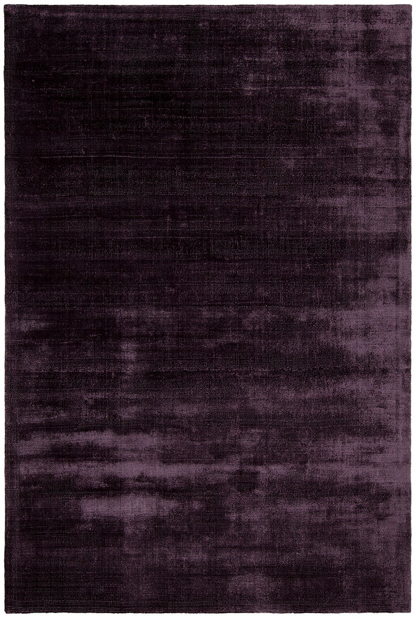 Chandra Rugs Sopris 100% Art Silk Hand-Woven Contemporary Rug Purple 9' x 13'