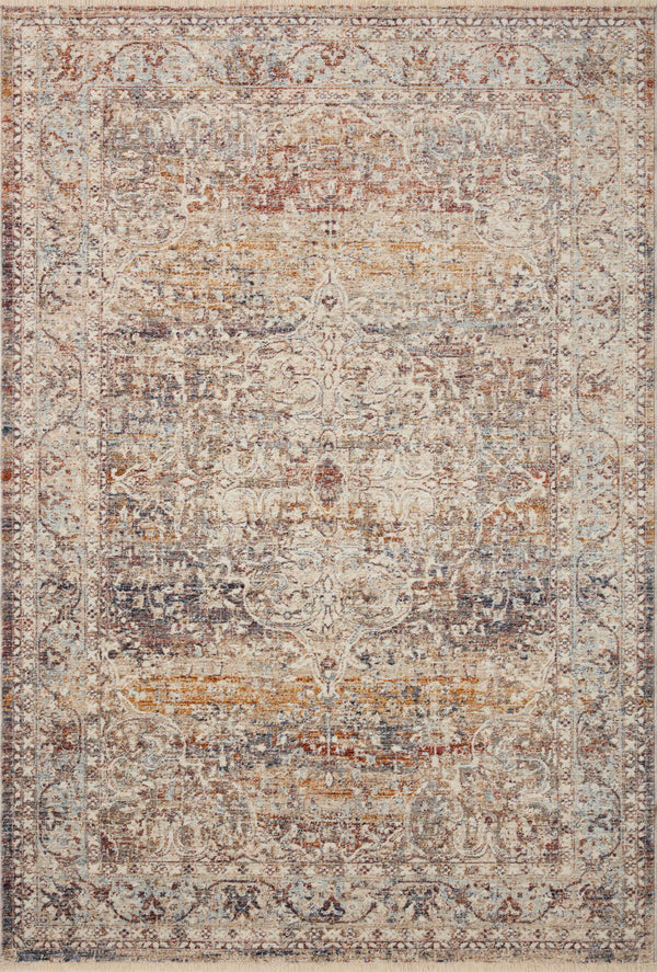 Loloi Loloi II Sorrento SOR-04 Traditional Power Loomed 100% Polyester Pile Rug SORRSOR-04NAMLB6F7