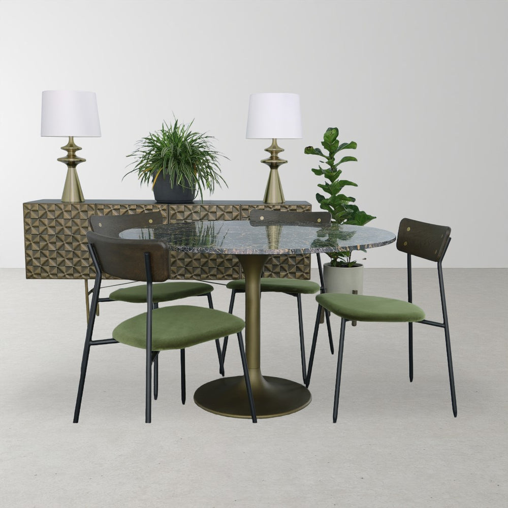 LH Imports Spade Dining Chair SPD025