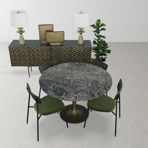 LH Imports Spade Dining Chair SPD025