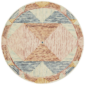 Loloi Spectrum SPE-01 100% Wool Pile Hooked Contemporary Rug SPECSPE-01IVML93D0