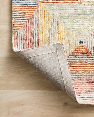 Loloi Spectrum SPE-01 100% Wool Pile Hooked Contemporary Rug SPECSPE-01IVML2050