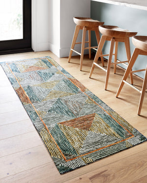 Loloi Spectrum SPE-01 100% Wool Pile Hooked Contemporary Rug SPECSPE-01LJSQ93D0