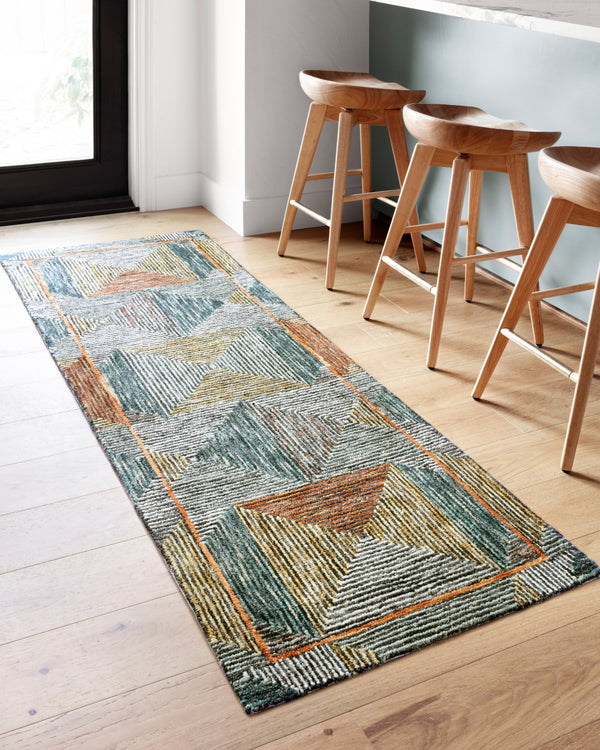 Loloi Spectrum SPE-01 100% Wool Pile Hooked Contemporary Rug SPECSPE-01LJSQ93D0