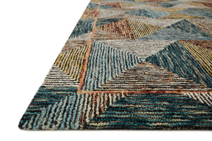 Loloi Spectrum SPE-01 100% Wool Pile Hooked Contemporary Rug SPECSPE-01LJSQ93D0