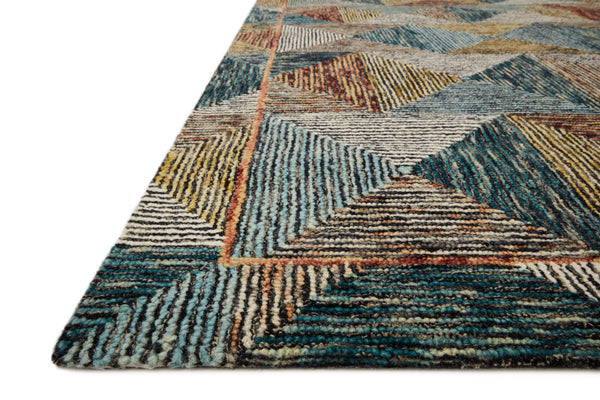 Loloi Spectrum SPE-01 100% Wool Pile Hooked Contemporary Rug SPECSPE-01LJSQ93D0