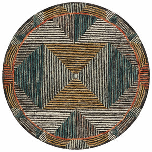 Loloi Spectrum SPE-01 100% Wool Pile Hooked Contemporary Rug SPECSPE-01LJSQ93D0