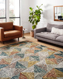 Loloi Spectrum SPE-01 100% Wool Pile Hooked Contemporary Rug SPECSPE-01LJSQ93D0