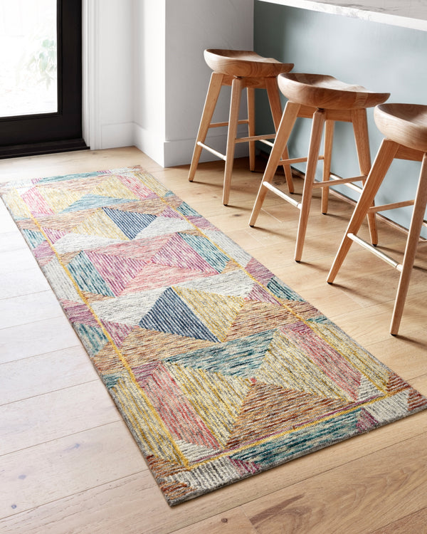 Loloi Spectrum SPE-01 100% Wool Pile Hooked Contemporary Rug SPECSPE-01SIFD93D0