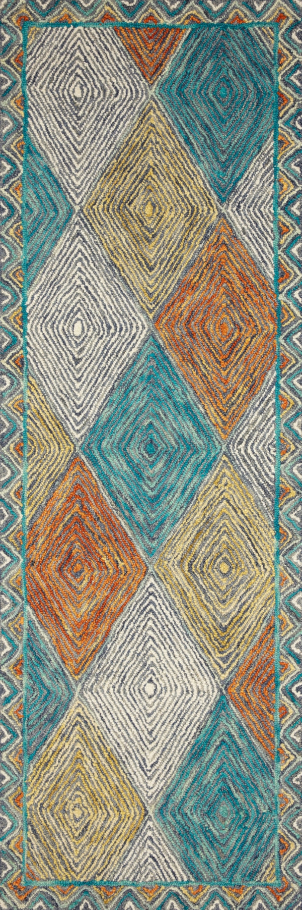 Loloi Spectrum SPE-02 100% Wool Pile Hooked Contemporary Rug SPECSPE-02SSOC93D0