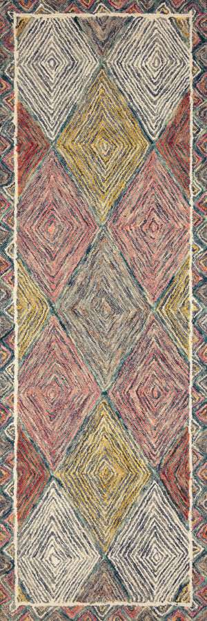 Loloi Spectrum SPE-02 100% Wool Pile Hooked Contemporary Rug SPECSPE-02TQFD93D0
