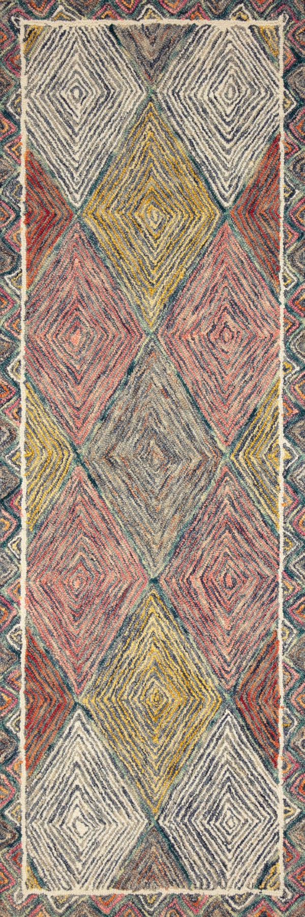 Loloi Spectrum SPE-02 100% Wool Pile Hooked Contemporary Rug SPECSPE-02TQFD93D0