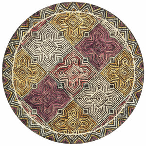 Loloi Spectrum SPE-03 100% Wool Pile Hooked Contemporary Rug SPECSPE-03CCML93D0