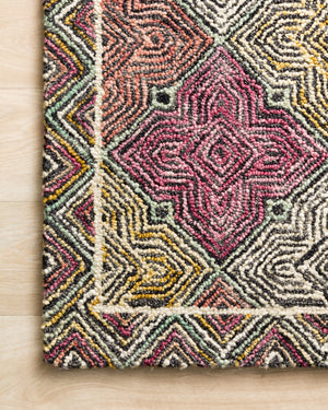Loloi Spectrum SPE-03 100% Wool Pile Hooked Contemporary Rug SPECSPE-03CCML93D0