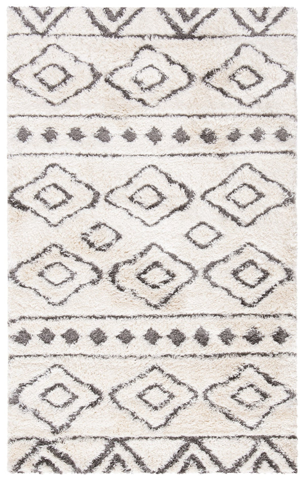 Safavieh Sparta Shag 513 Power Loomed Polypropylene Pile Shag & Flokati Rug SPG513C-3