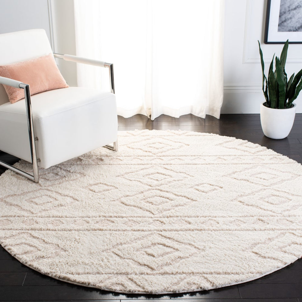 Safavieh Sparta Shag 513 Power Loomed Polypropylene Pile Shag & Flokati Rug SPG513D-5SQ