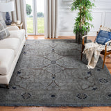 Spice Market Spm631  Hand Knotted Wool Rug Charcoal