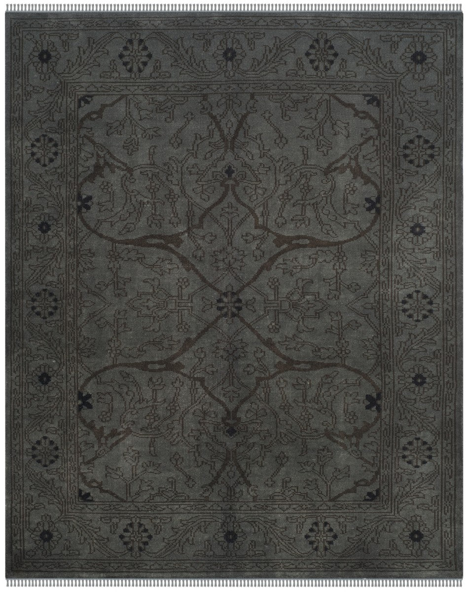 Spice Market Spm631  Hand Knotted Wool Rug Charcoal