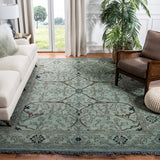 Spice Market Spm631  Hand Knotted Wool Rug Teal