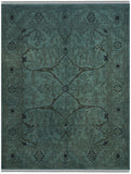 Spice Market Spm631  Hand Knotted Wool Rug Teal