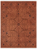 Spice Market Spm631  Hand Knotted Wool Rug Rust