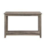 Walker Edison Simple Transitional/Traditional 48" Wood Sofa Table SPO48ETGW