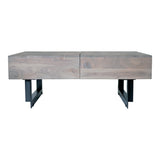 Moe's Home Tiburon Storage Coffee Table Blush