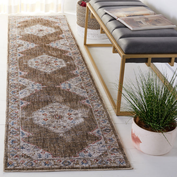 Safavieh Sierra 402 Power Loomed 78% Polypropylene/14% Cotton/ 8% Latex Traditional Rug SRA402A-9